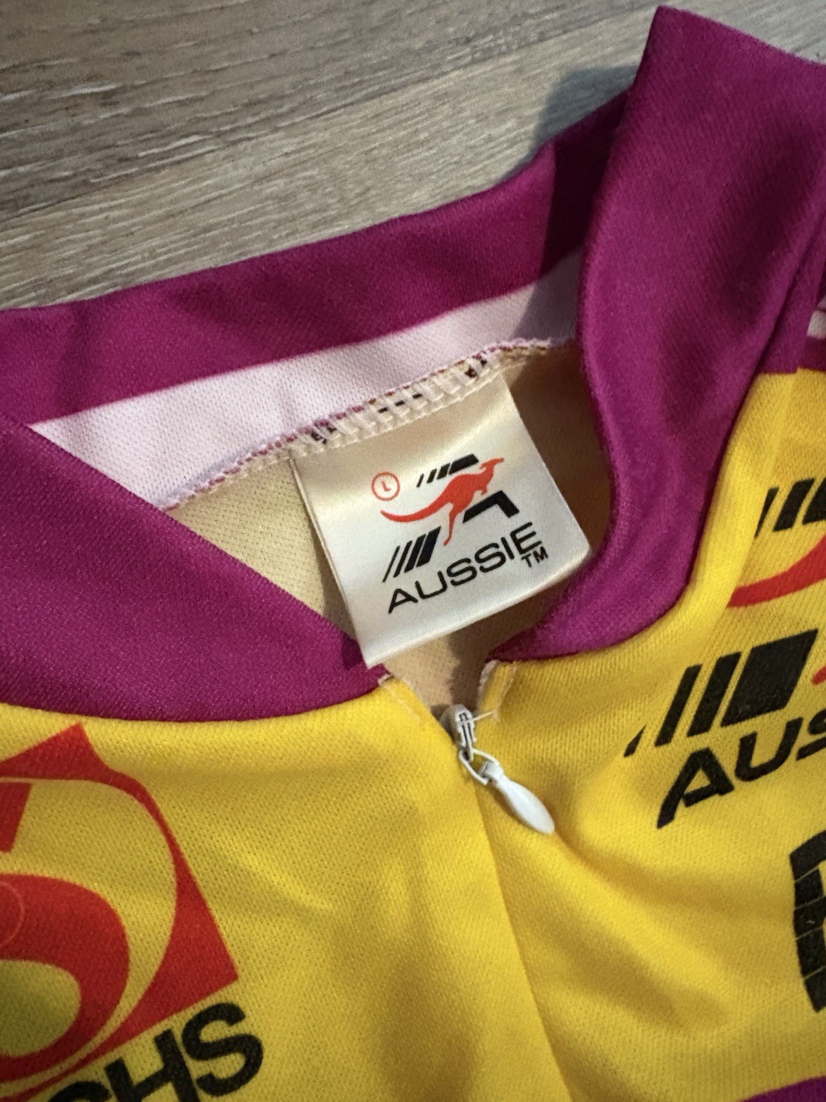 VTG 90s MASI Large Jersey Cycling PowerBar Gatorade Michelin Cicli Milano Sachs