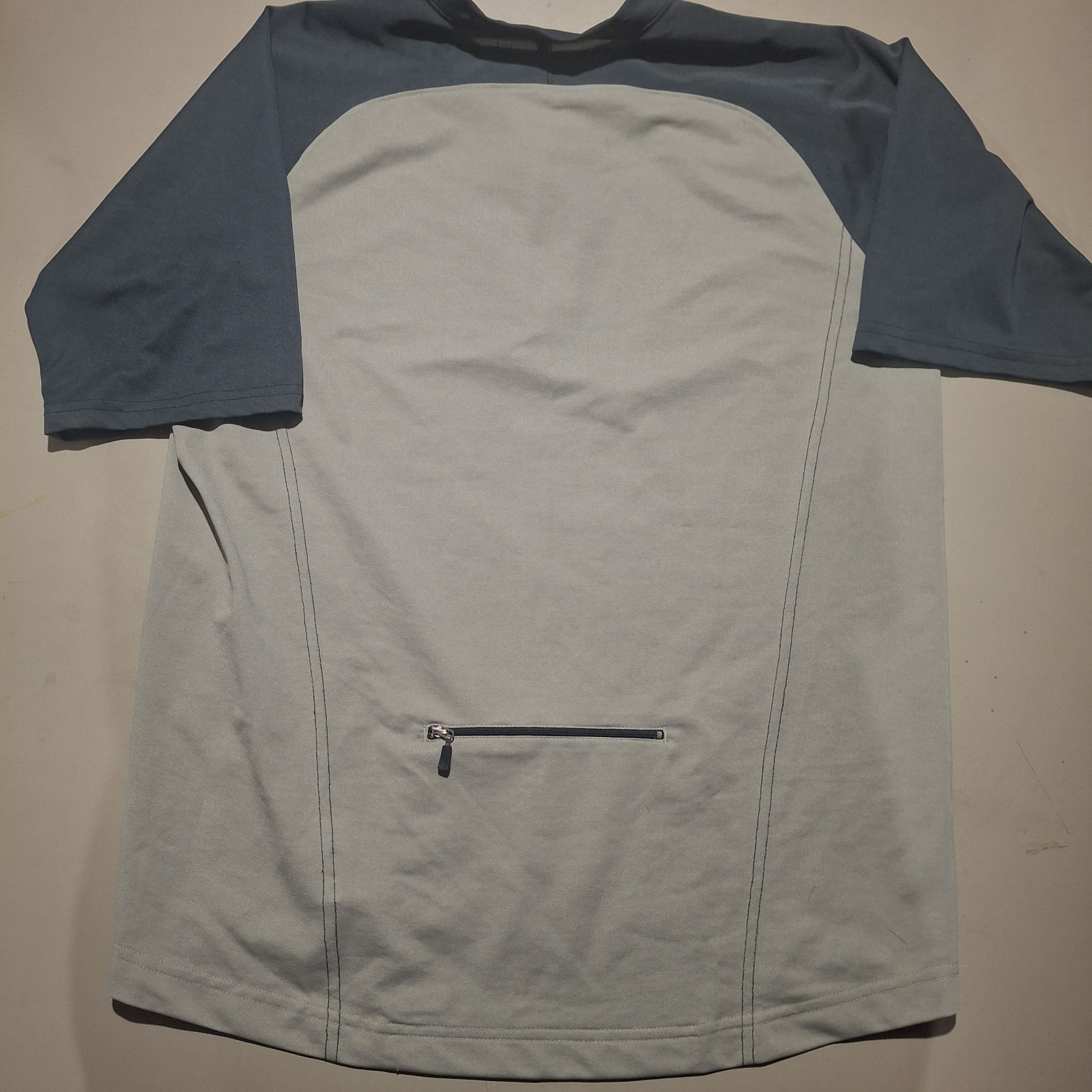 Fox Racing 1/4 Quarter Zip Short Sleeve Cycling Jersey Mens Medium – Tan/Gray