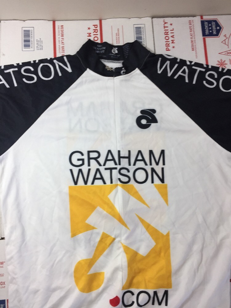 Champion System Graham Watson Mens Cycling Jersey Size Extra Large XL (4756-5)
