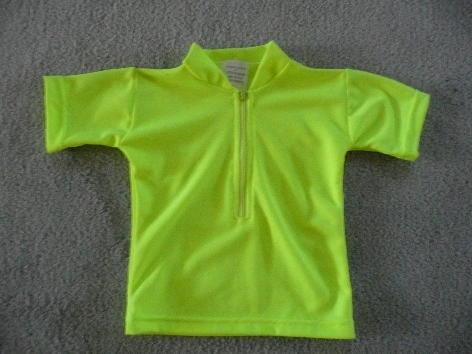 KIDS / BABY/ NEW BORN BIKE CYCLING JERSEY YOUTH lemon yellow