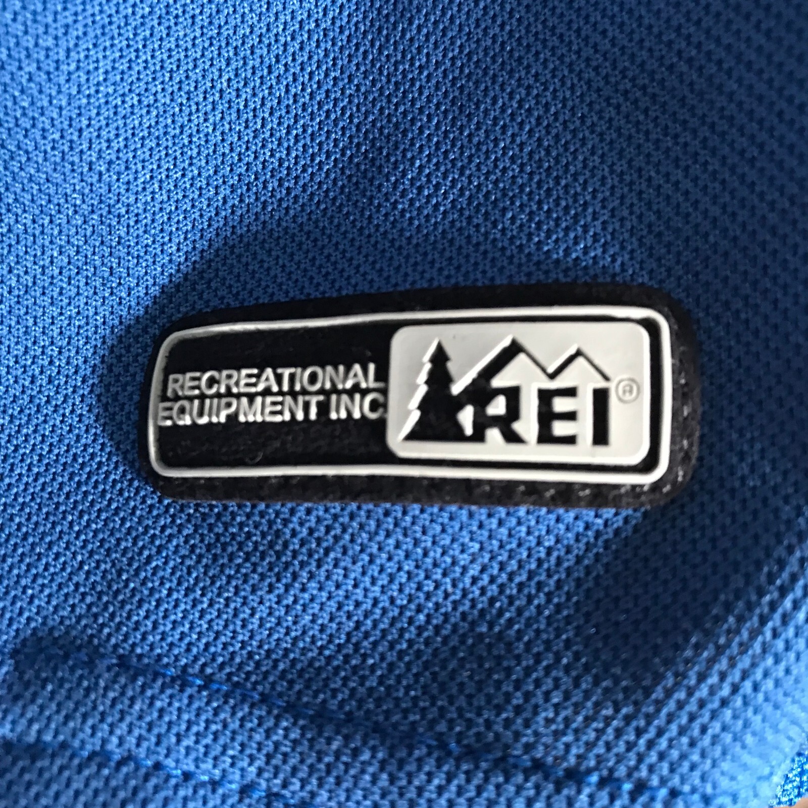 REI Cycling Jersey Shirt Dark Blue Pullover Back Pouch Pockets Med S/S Bicycle