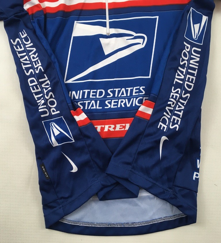 US Postal Service Cycling Team 2001 jersey shirt Nike Lance Armstrong WOMENS L