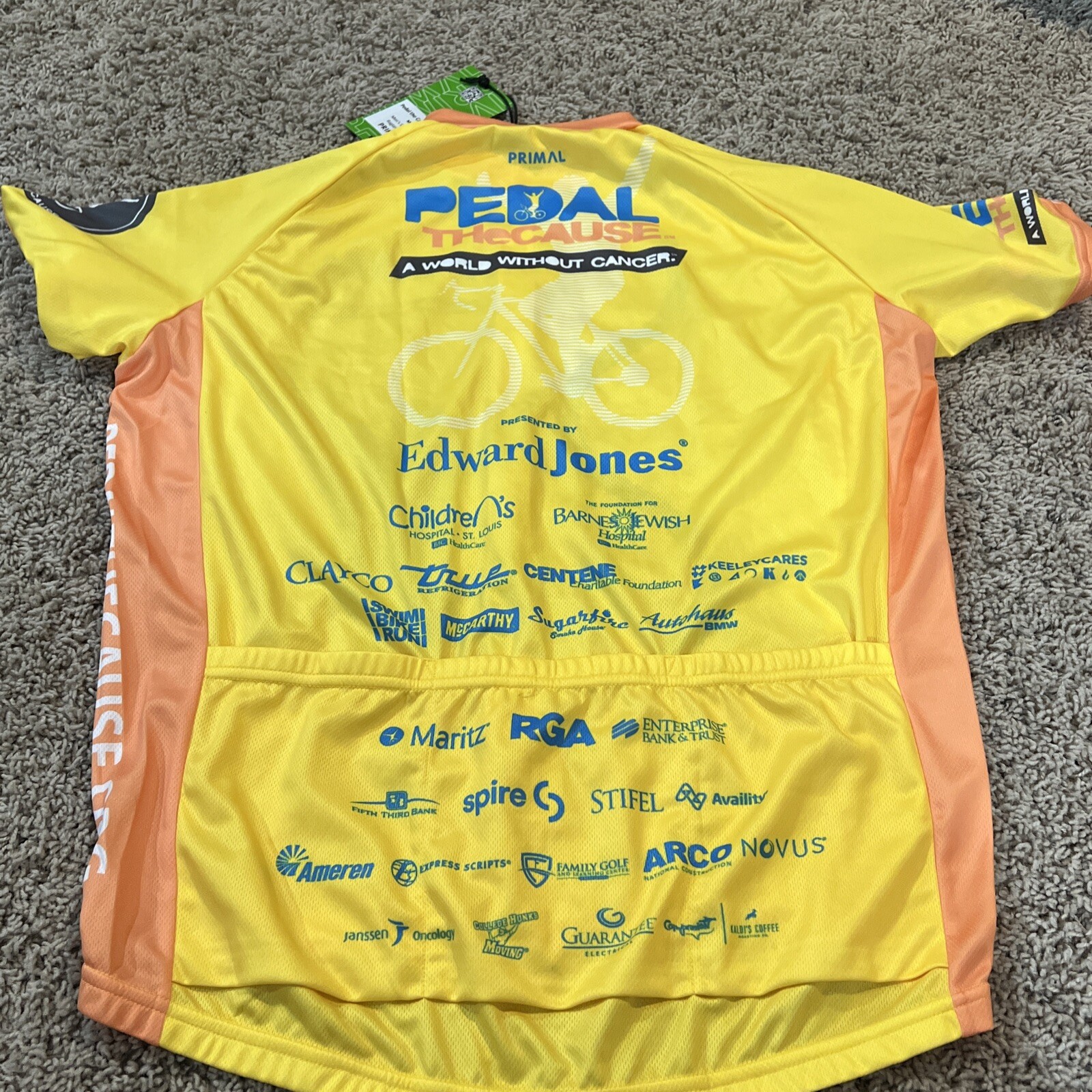 Primal Pedal The Cause 2021 Classic Sport Cut Raglan Women’s Cycling Jersey 3XL