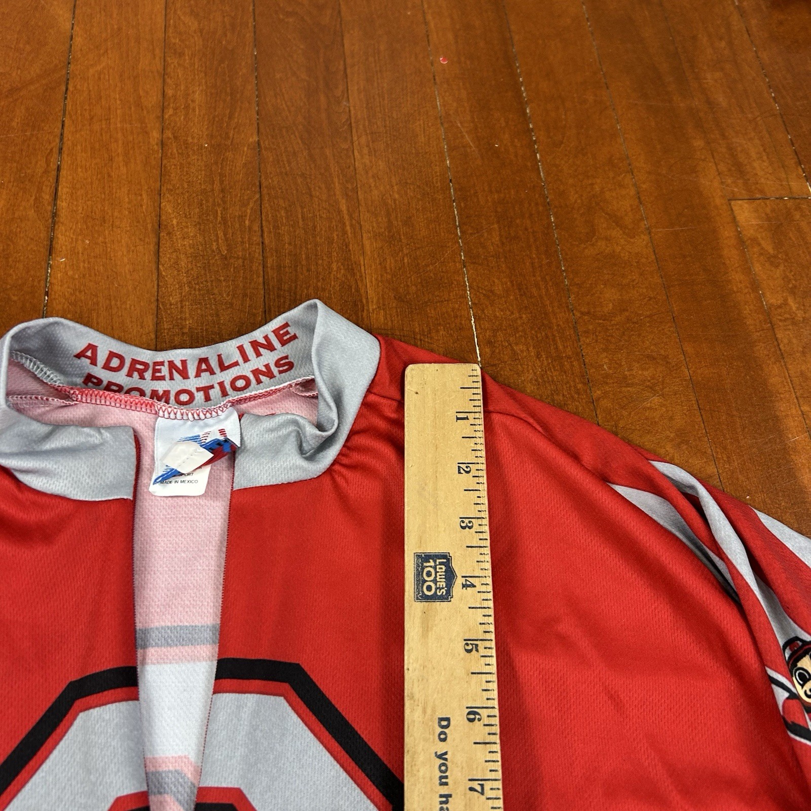 Adrenaline Promotions Ohio State Buckeyes Cycling Jersey Mens XXXL Back Pockets