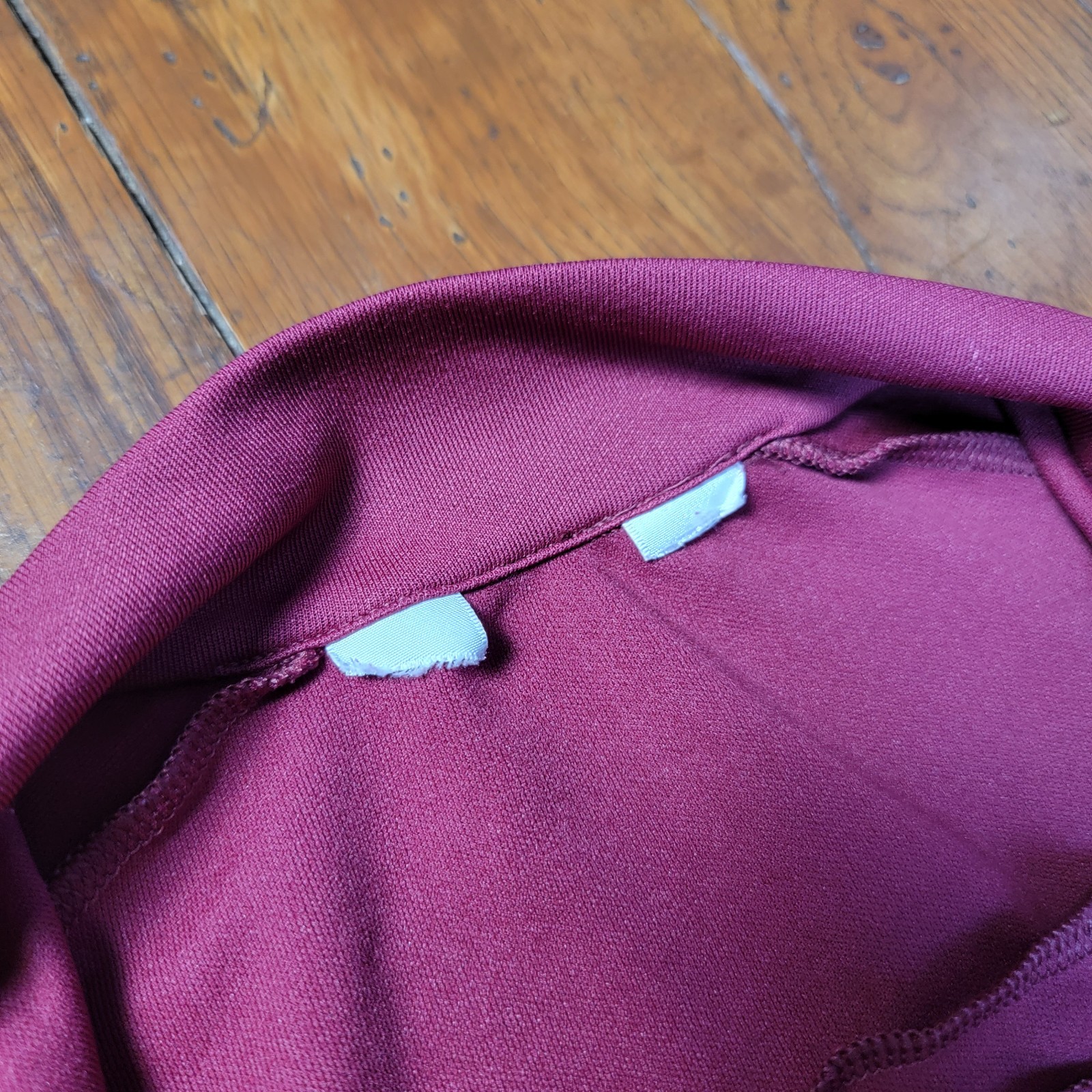 Pearl Izumi Womens Small? Cycling Jersey 17.5″ P2P 9/10 Maroon