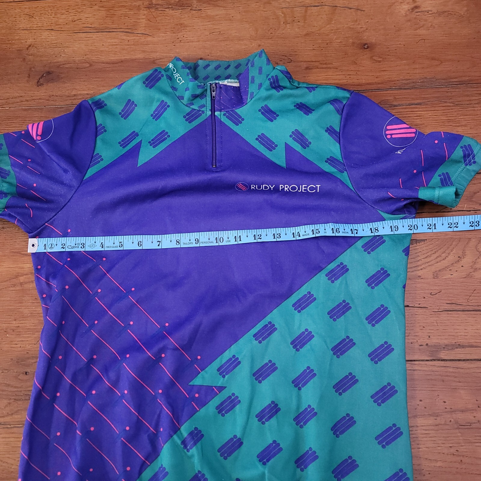 Rudy Project Mens sz 4 (M/L) Cycling Jersey SS Road Bike Pockets Vintage Retro