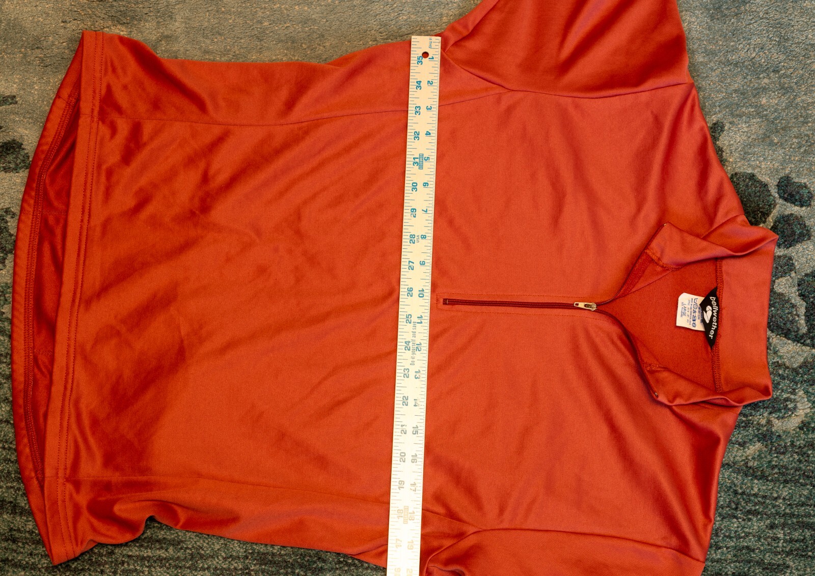 VINTAGE Bellwether Maroon Cycling Jersey Adult size Large