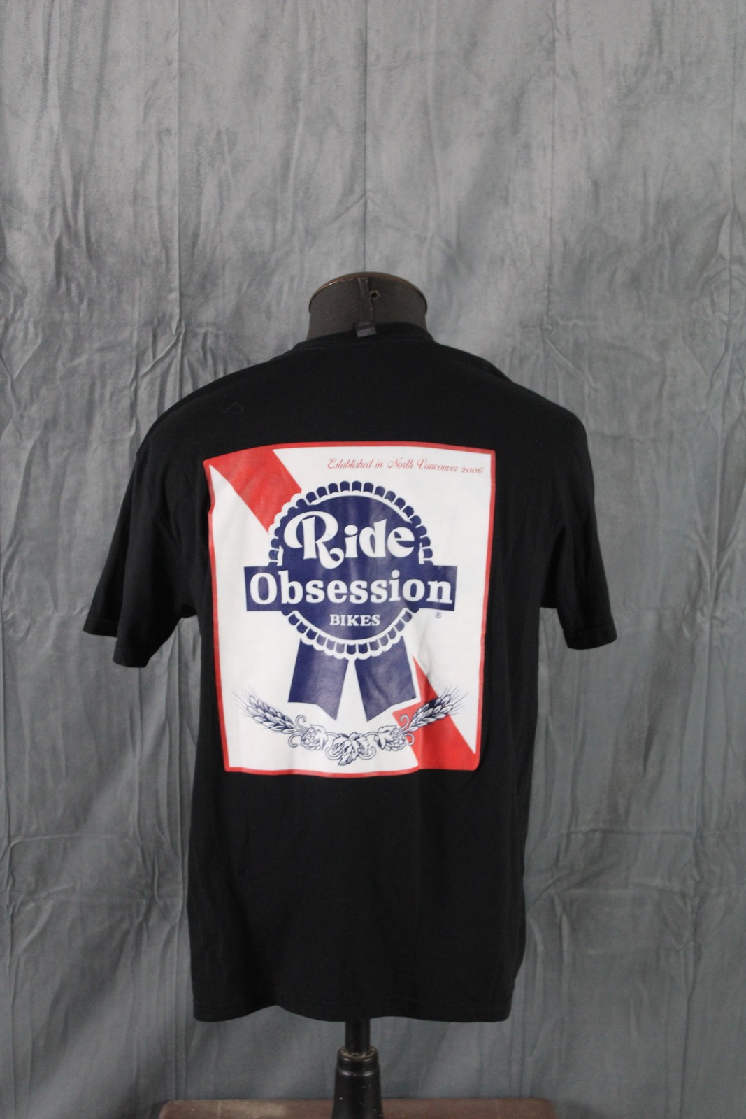 Bike Shop Shirt – Obsession Bikes Vancouver – Men’s Large