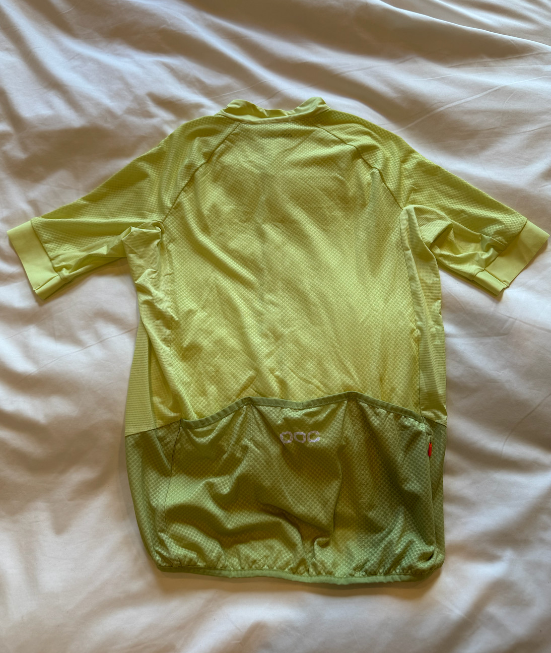 POC Men’s Essential Logo Road Cycling Jersey Lemon Calcite Size Medium NWT