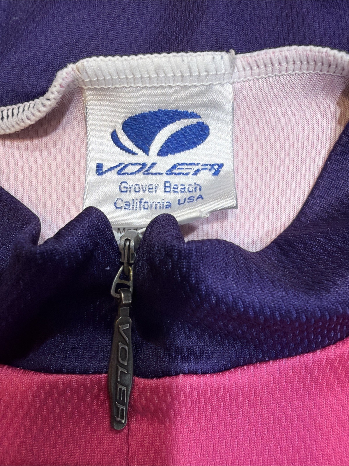 Voler Club Set-in Women’s XL Zip Front Short Sleeve Cycling Jersey Pink