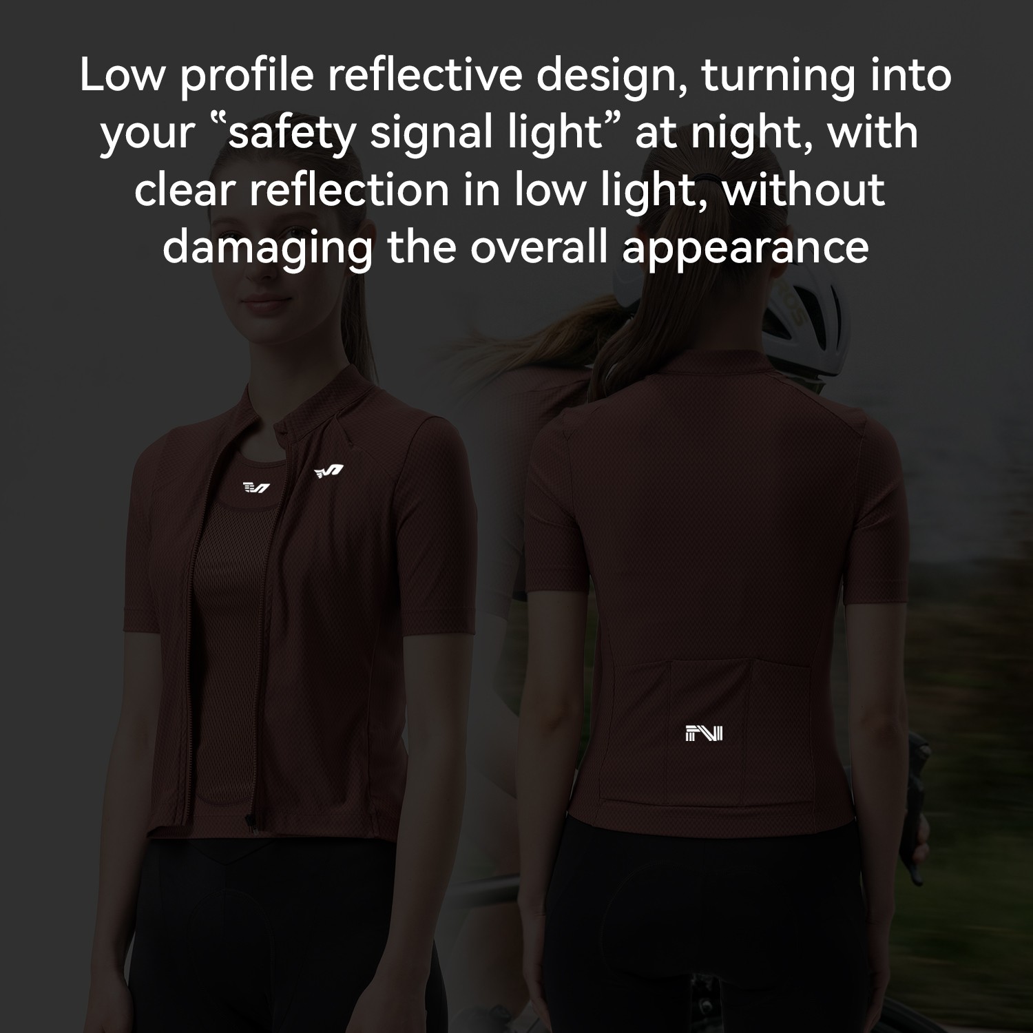 ROCKBROS TVI Cycling Jersey Women’s 2-in-1 Short Sleeve Breathable Bike Shirts