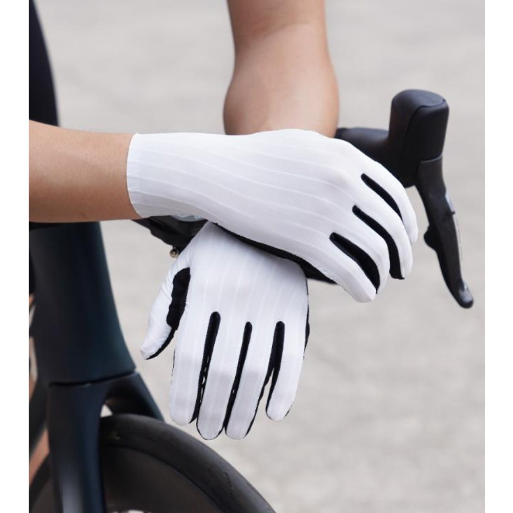 For Hot Weather Cycling Cycling Gloves Long Finger Gloves Breathable Elastic Fit