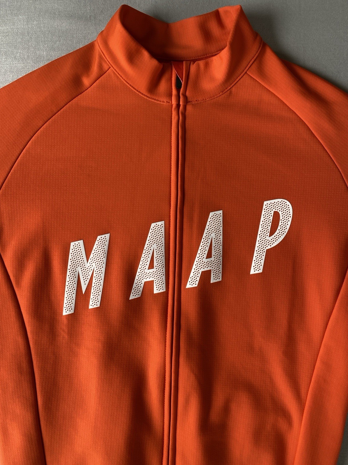 MAAP Encore Pro LS Jersey-DWR Coat Thermal Long Sleeve-Men S-Lava-Made in Italy