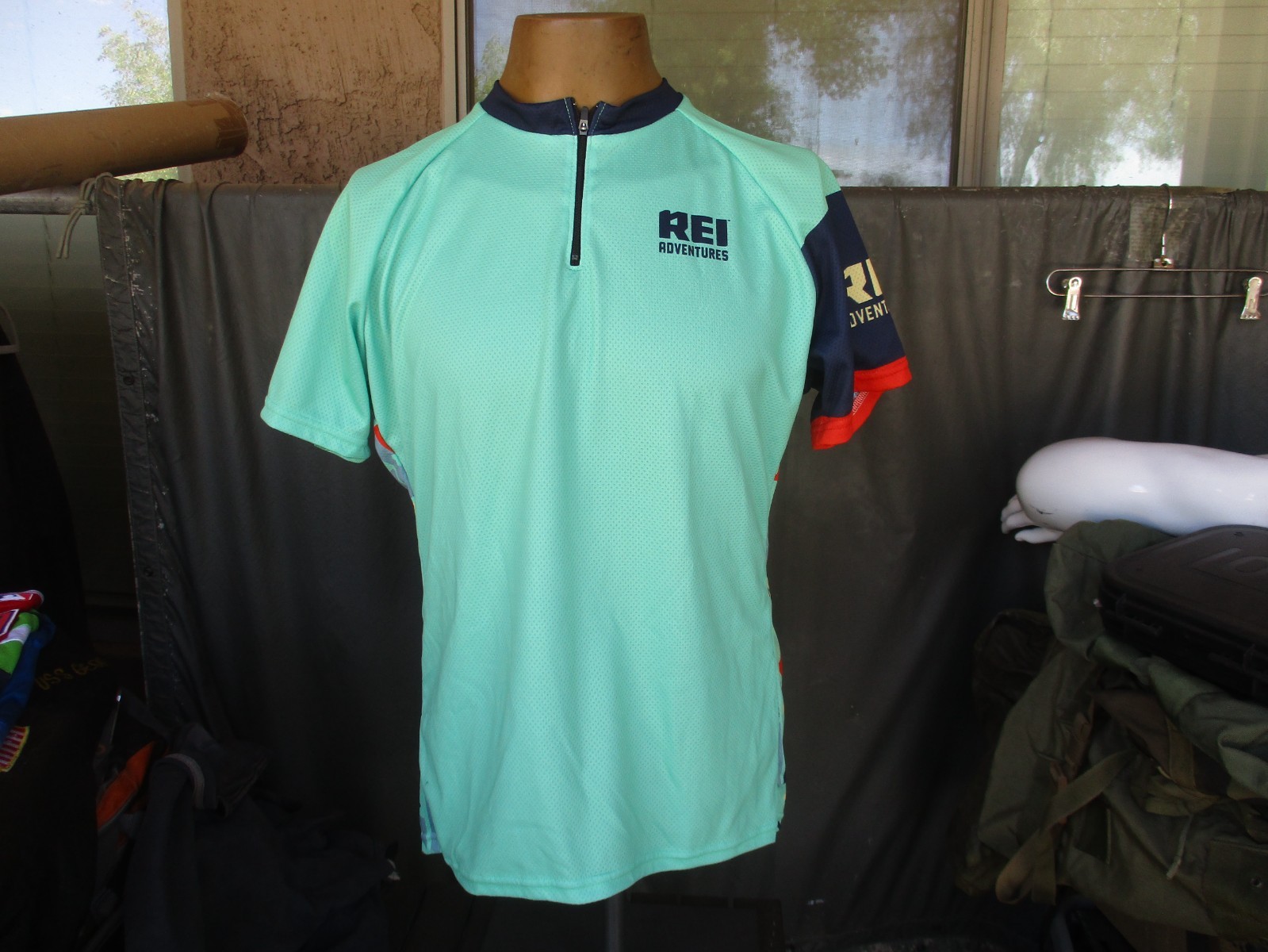 Vtg VOLER, REI Adventures, USA made Cycling Jersey, Biking Shirt, Women’s XXL