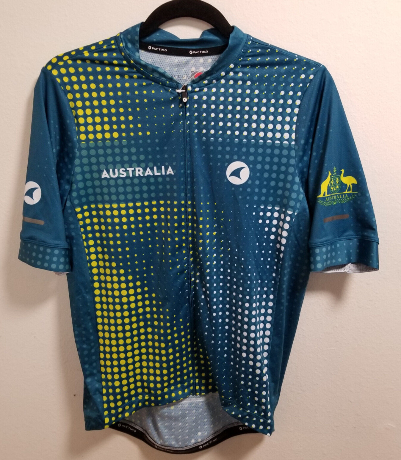 Pactimo Men’s Cycling Jersey Men’s XL – Australia – Multi-Color – New with Tags