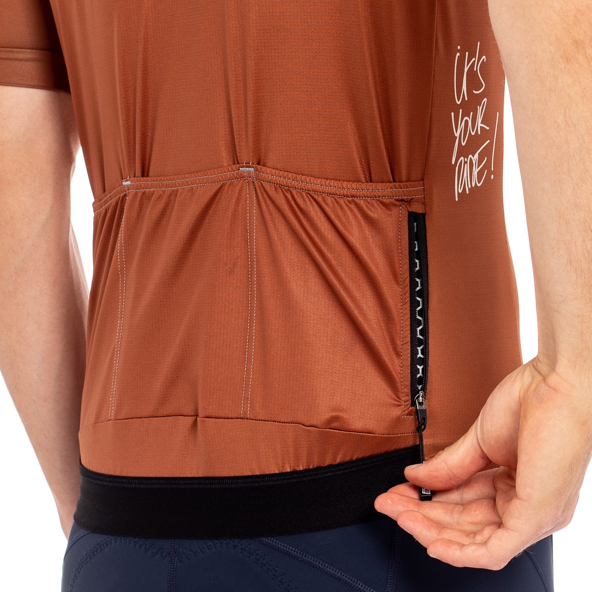BIORACER Metalix Icon Fietshirt Front Mens Orange Mat XXL Single Unit