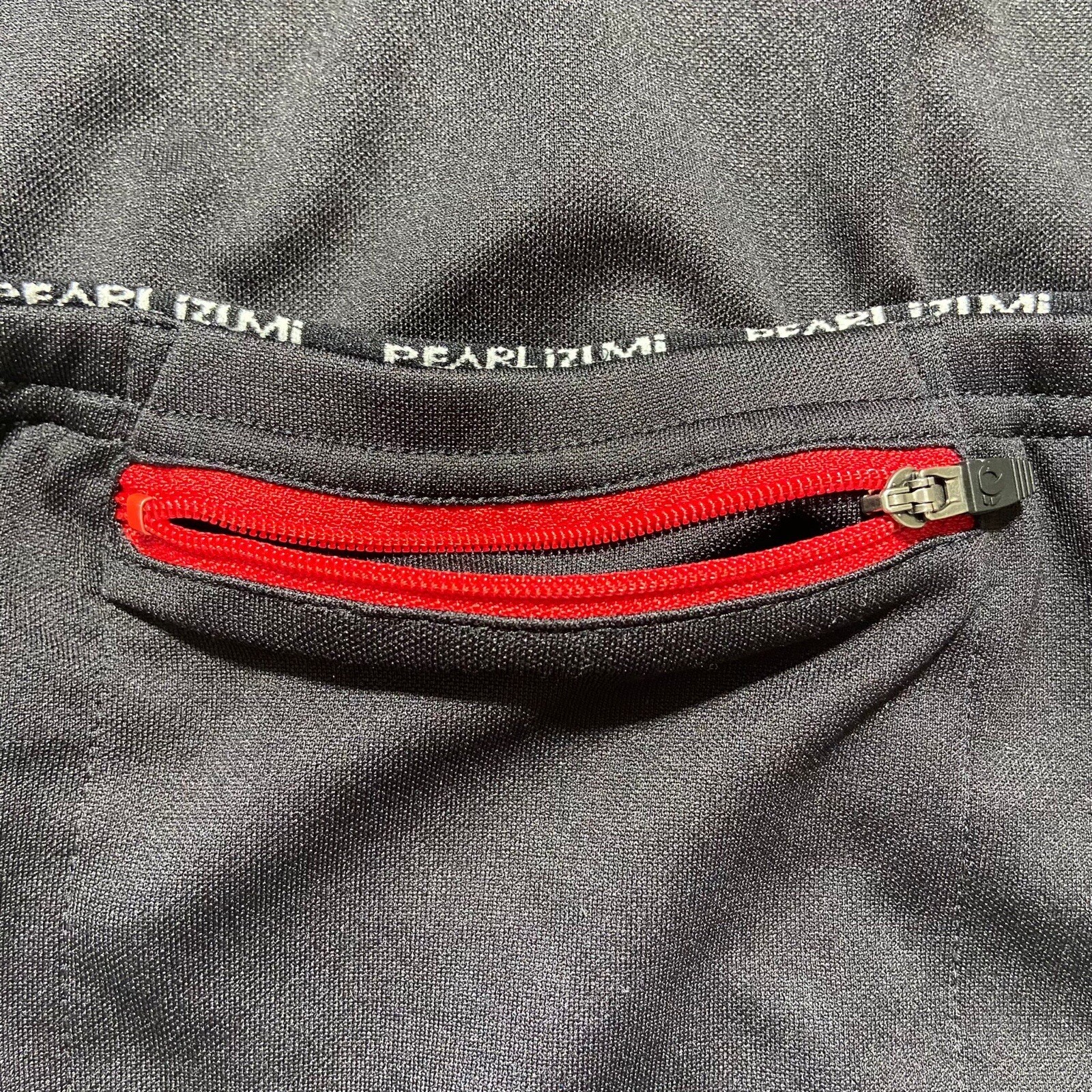 Pearl Izumi Mens Slice Cycling Jersey Size Small Black Gray Red Style 0504