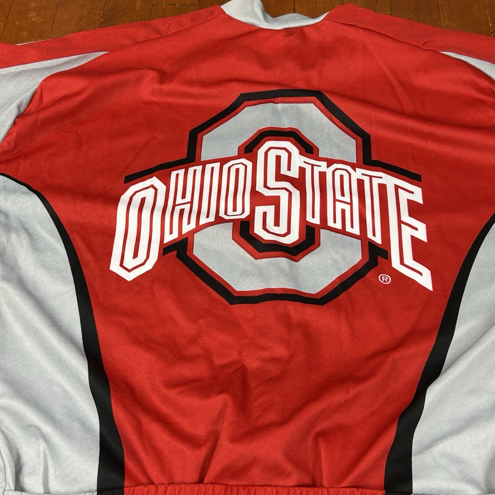 Adrenaline Promotions Ohio State Buckeyes Cycling Jersey Mens XXXL Back Pockets