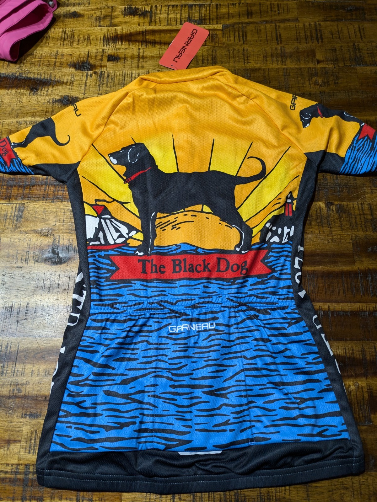 Women’s Louis Garneau The Black Dog Cycling Shirt Brand New W Tags !! Sz Small