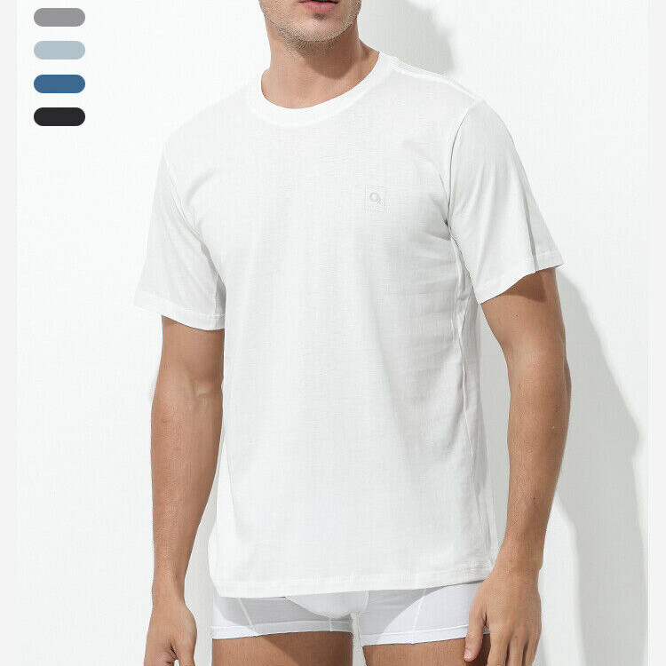 Men’s Summer Short Sleeve Antibacterial Loose Casual Outdoor Breathable T-Shirt