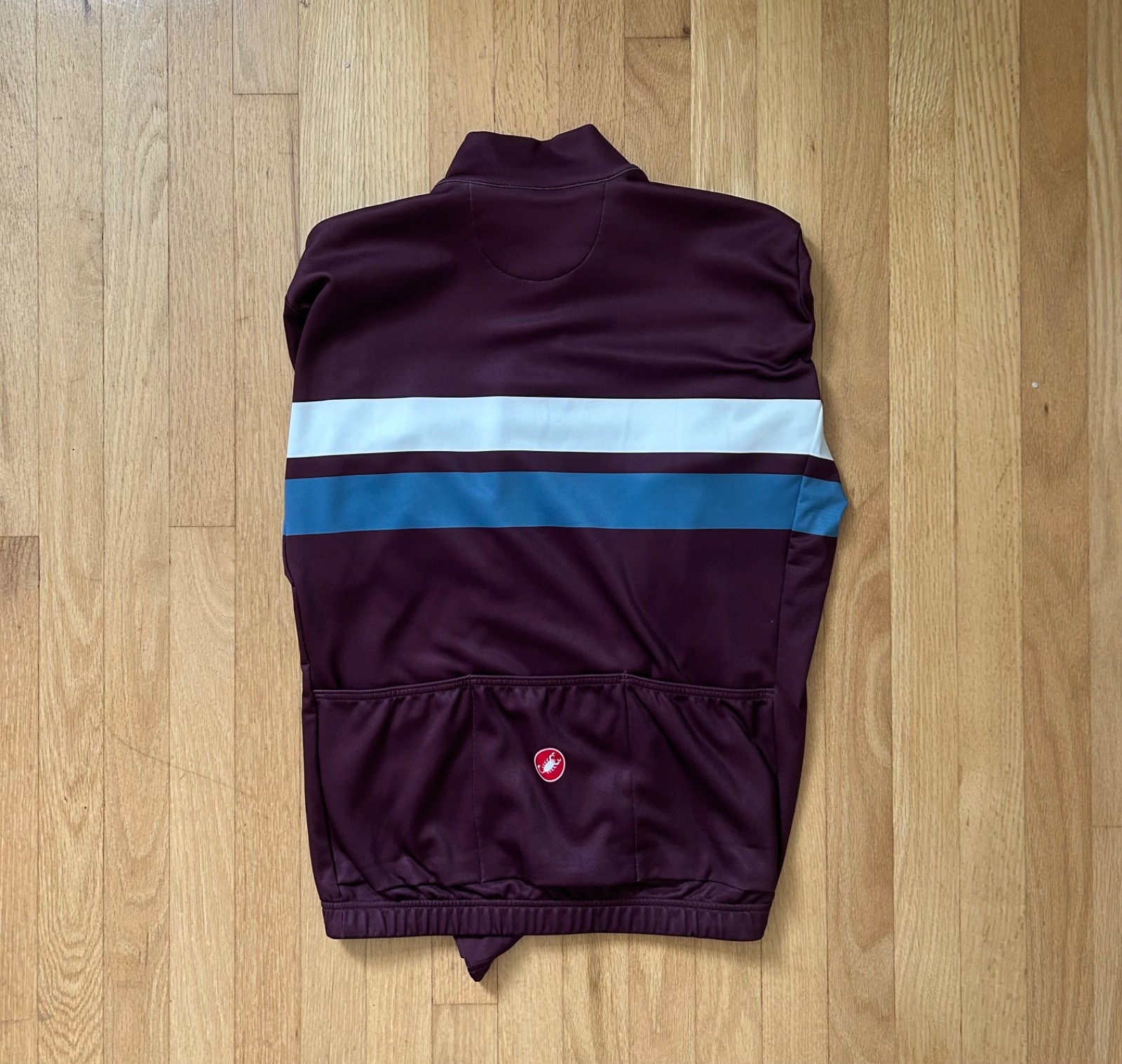 Castelli Lineare Long Sleeve Men’s Cycling Jersey Full-Zip Large