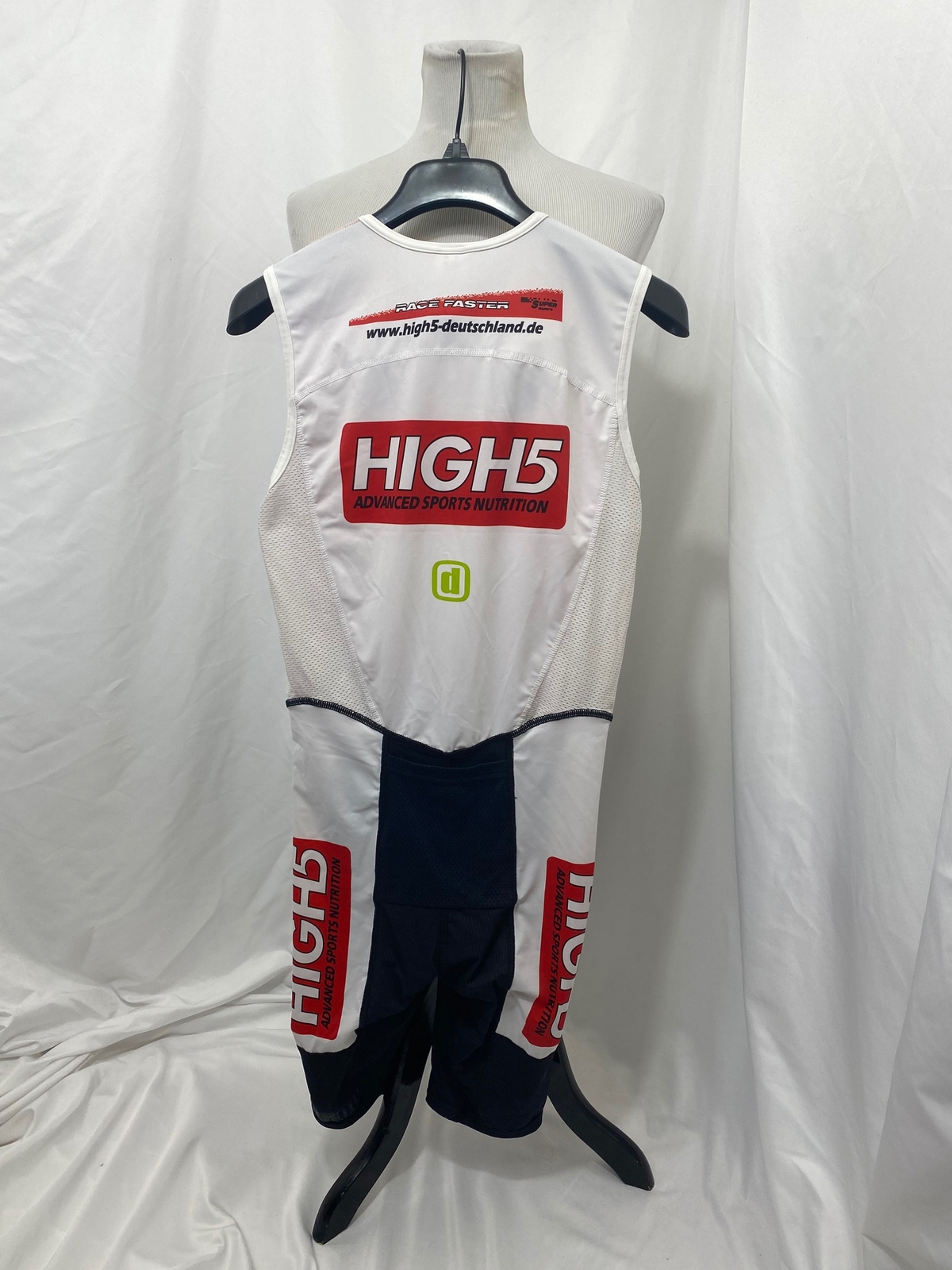 Zero-d High 5 Mens Medium Cycling Suit Red Black and White One-Piece