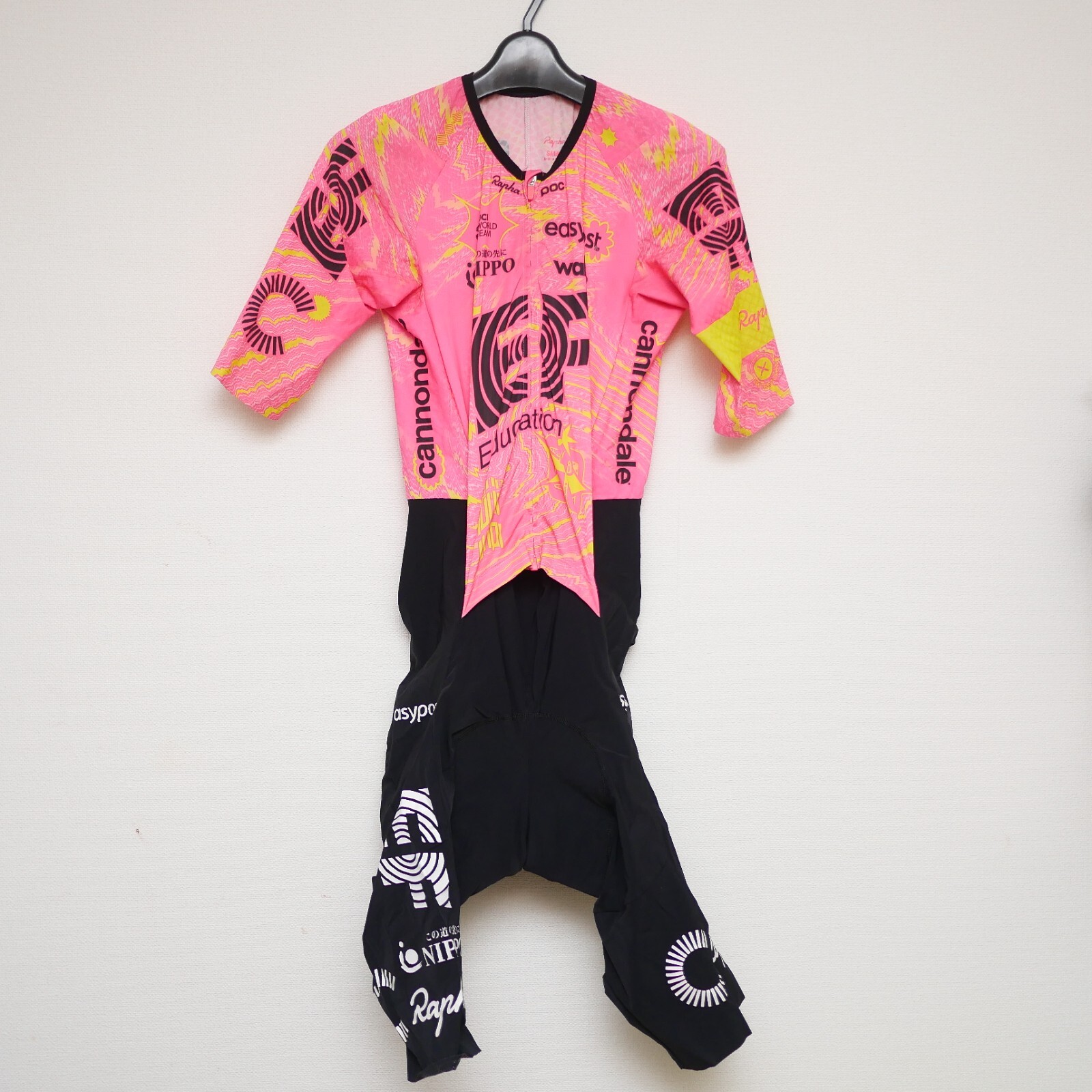 Rare EF Education Easypost Rapha Aero Road Suit SkinSuit Pro Team issue RCC