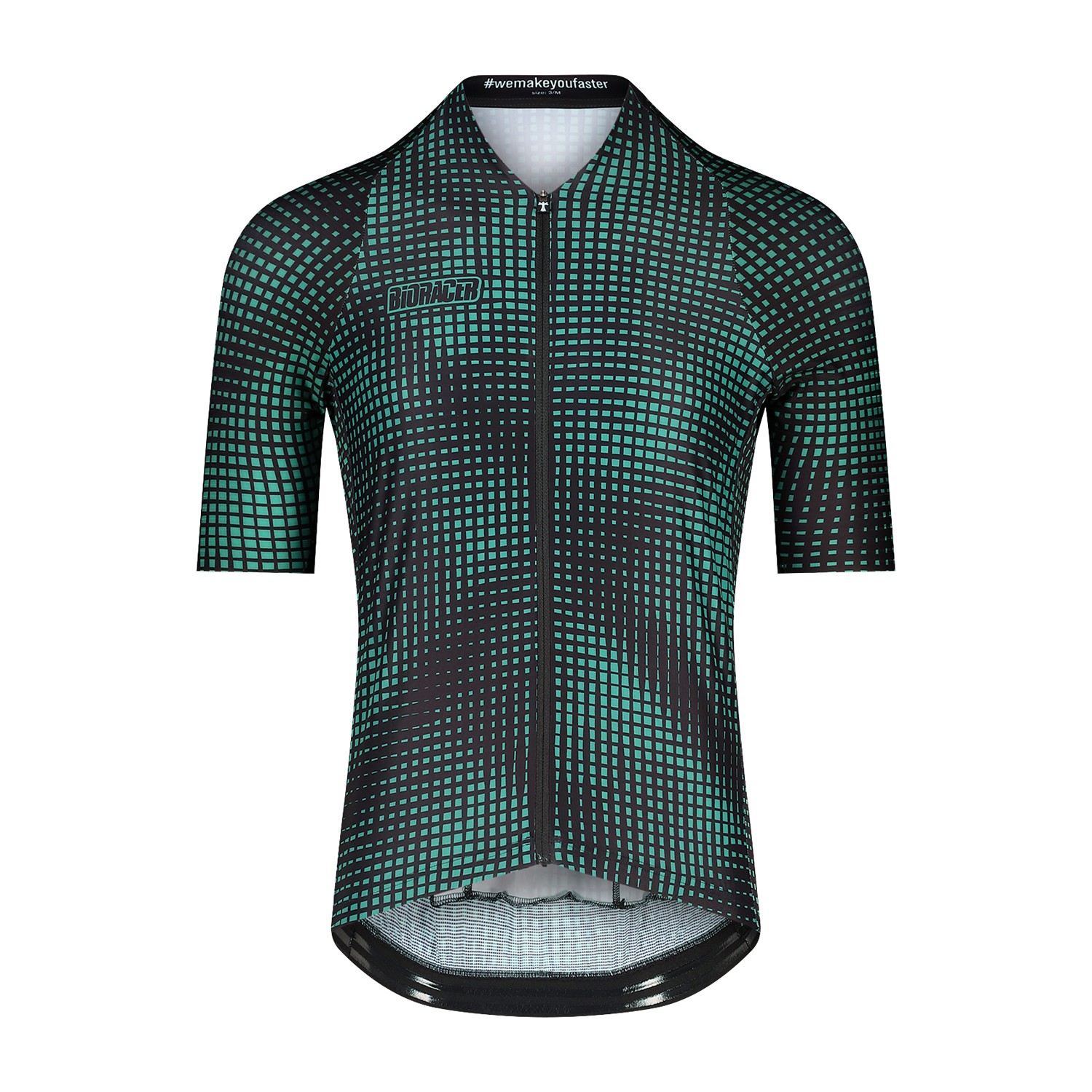 BIORACER Icon Fietshirt Optic Art Groen Maat S Single Unit