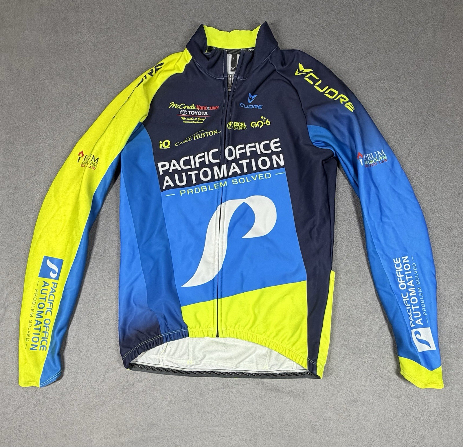 Cycling Jersey Bundle Of 8 Mens Medium Large X-Large Lot Lightweight Bike