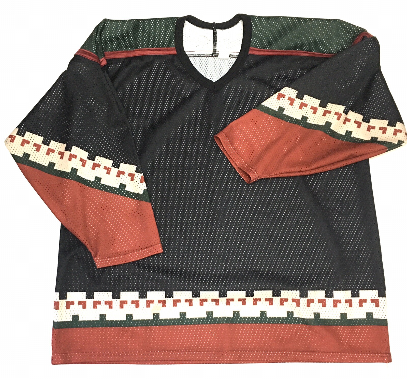 Duralux Sportswear Jersey Men’s XL Black Multicolor Breathable Team Mesh Shirt