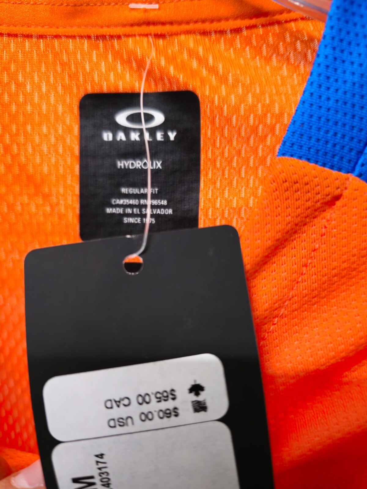 Oakley Factory Pilot MTB Ls Jersey Scarlet Ibis Long Sleeve T- Shirt Technical