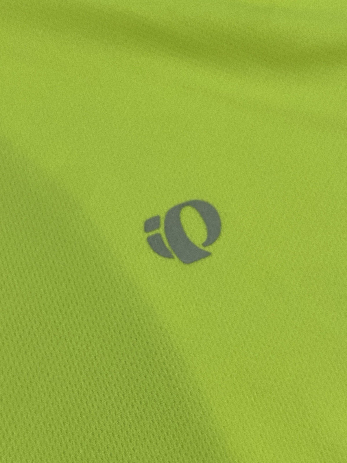 Pearl Izumi Jersey Neon Green Full Zip Short Sleeve Cycling Bike Bicycle Men’s S