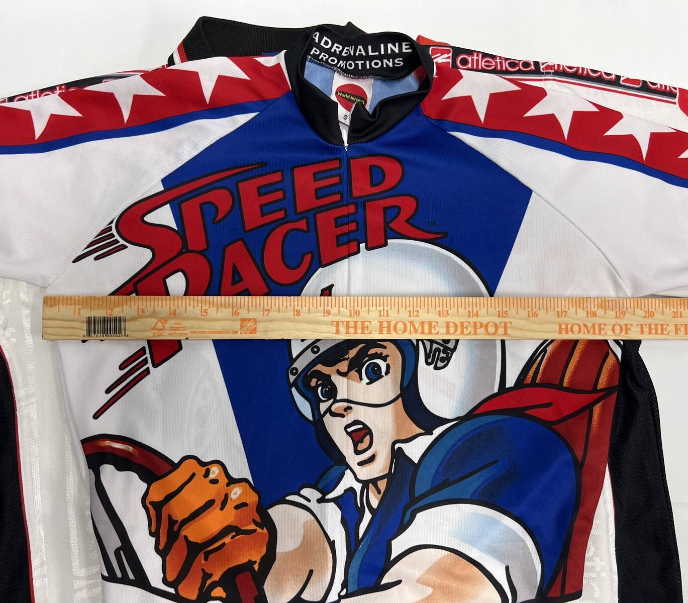 Speed Racer World Jerseys Adrenaline Promo 3/4 Zip Cycling Jersey Shirt – Small