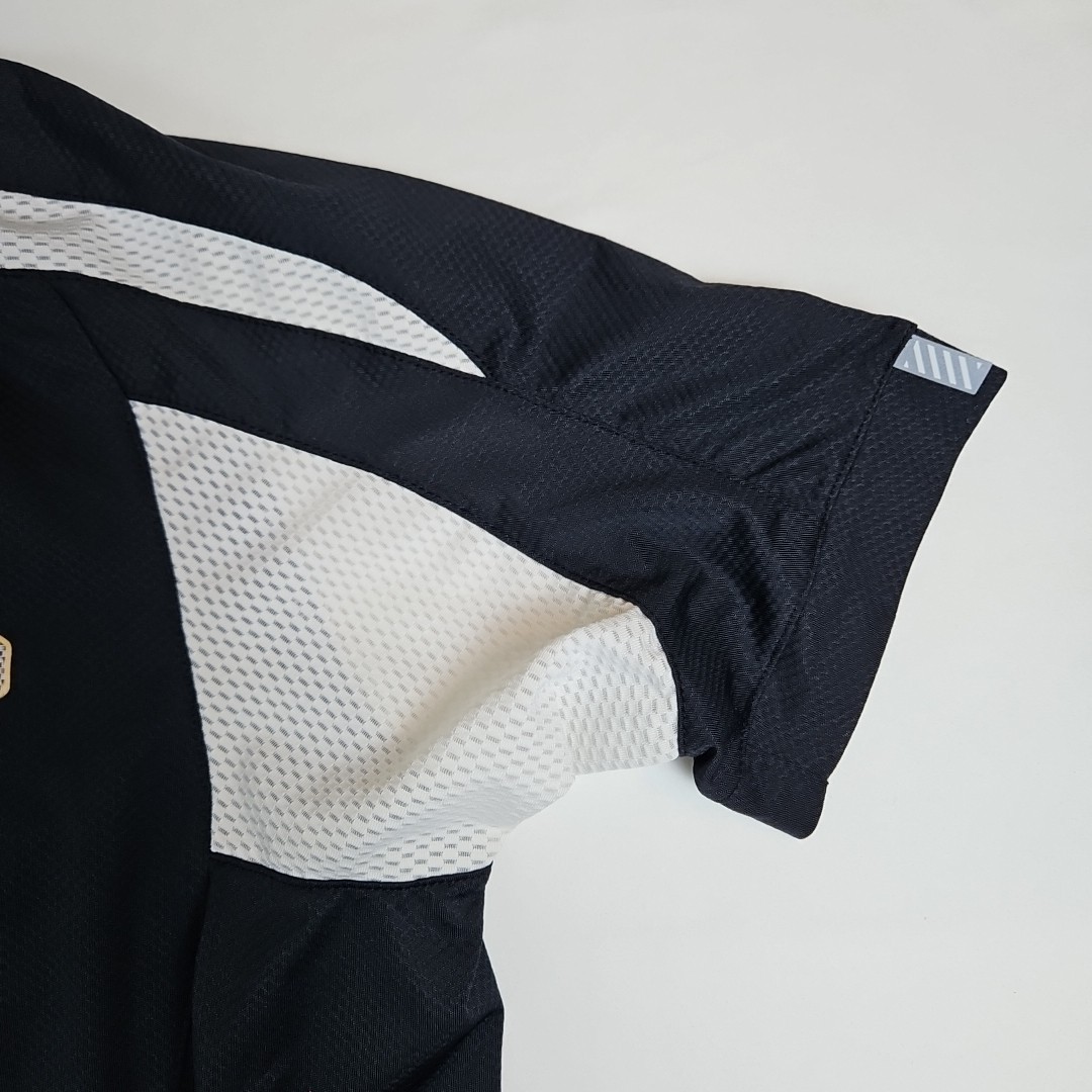 Sugoi RS Cycling Jersey Womens Large Black White Pink Full Zip 57307F Bike Shirt