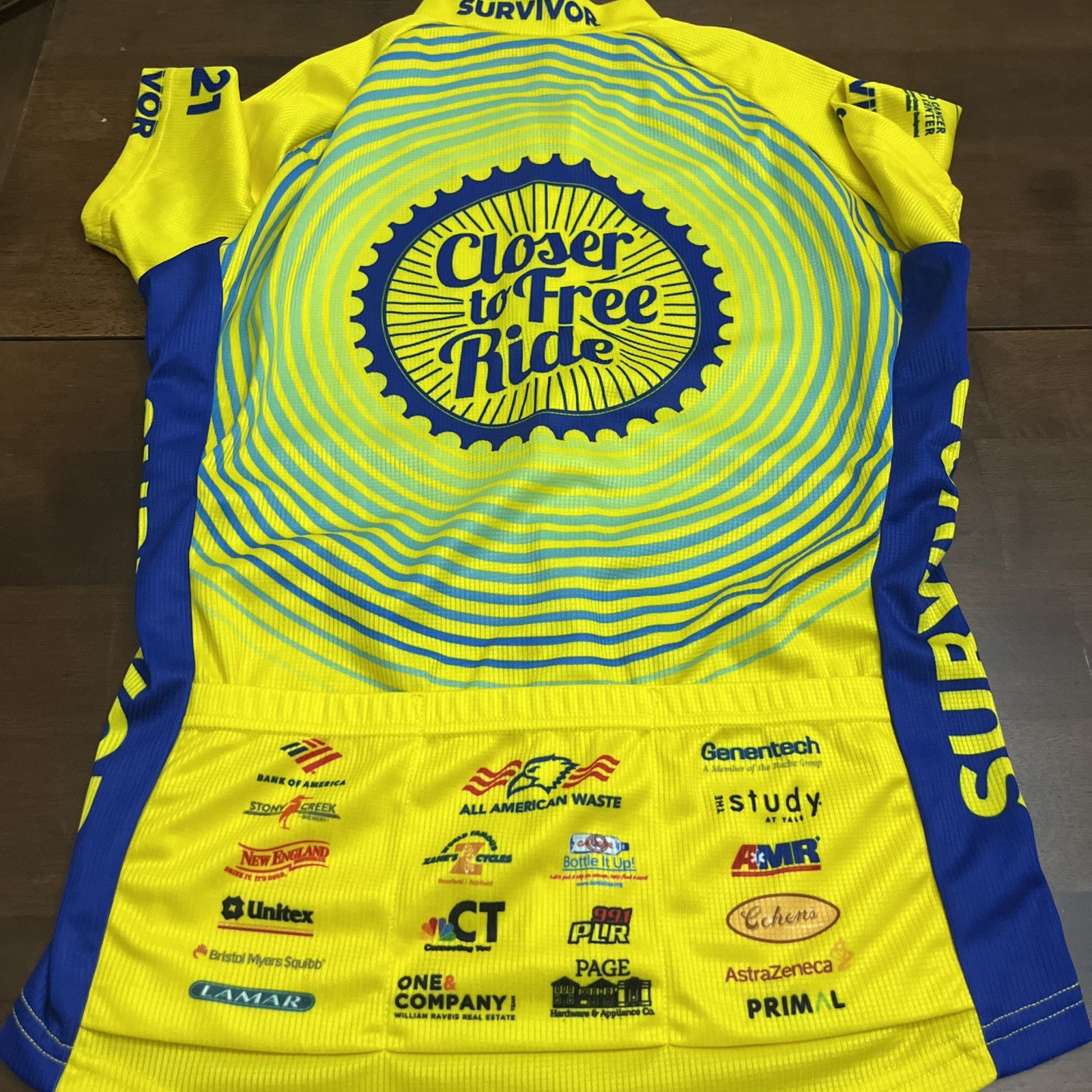 PRIMAL Women’s SPORT CUT CYCLING RAGLAN JERSEY CLOSER TO FREE RIDE 2021 SIZE S.