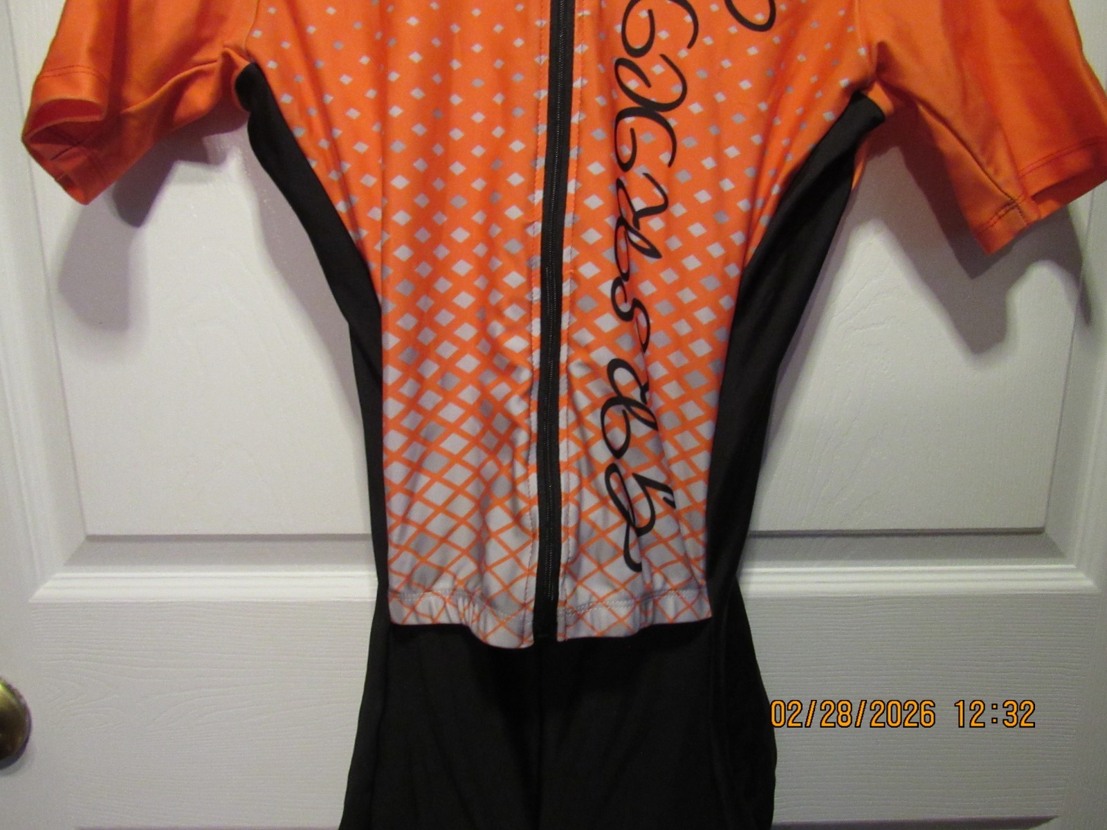 Womens GRSRXX Bicyling Cycling Jersey Large L NWT 100% Polyester Outfit Padded