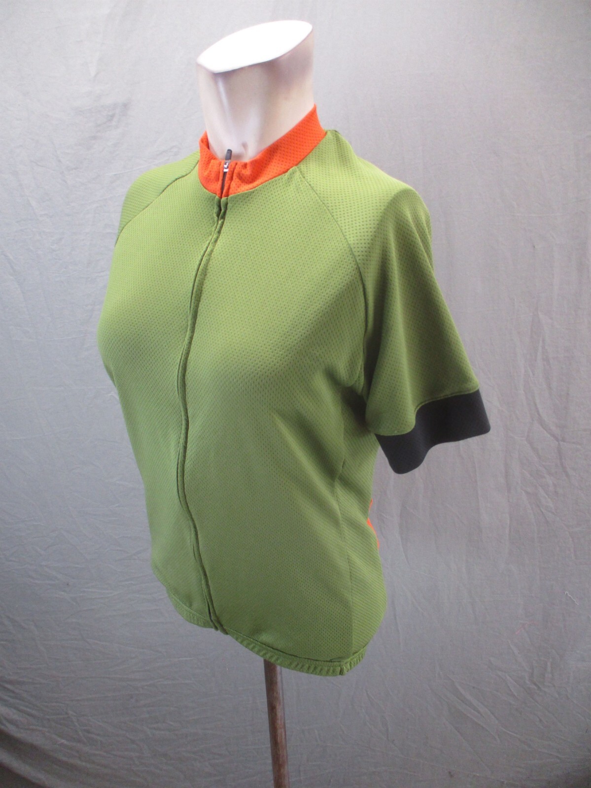 Twin Six Size M Men Zip Up Pocket Elastic Waist Short Sleeve Cycling Jersey 675