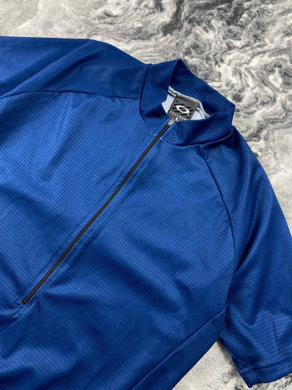 Vintage Oakley Software Cycling Jersey Half-Zip Men Size S Blue