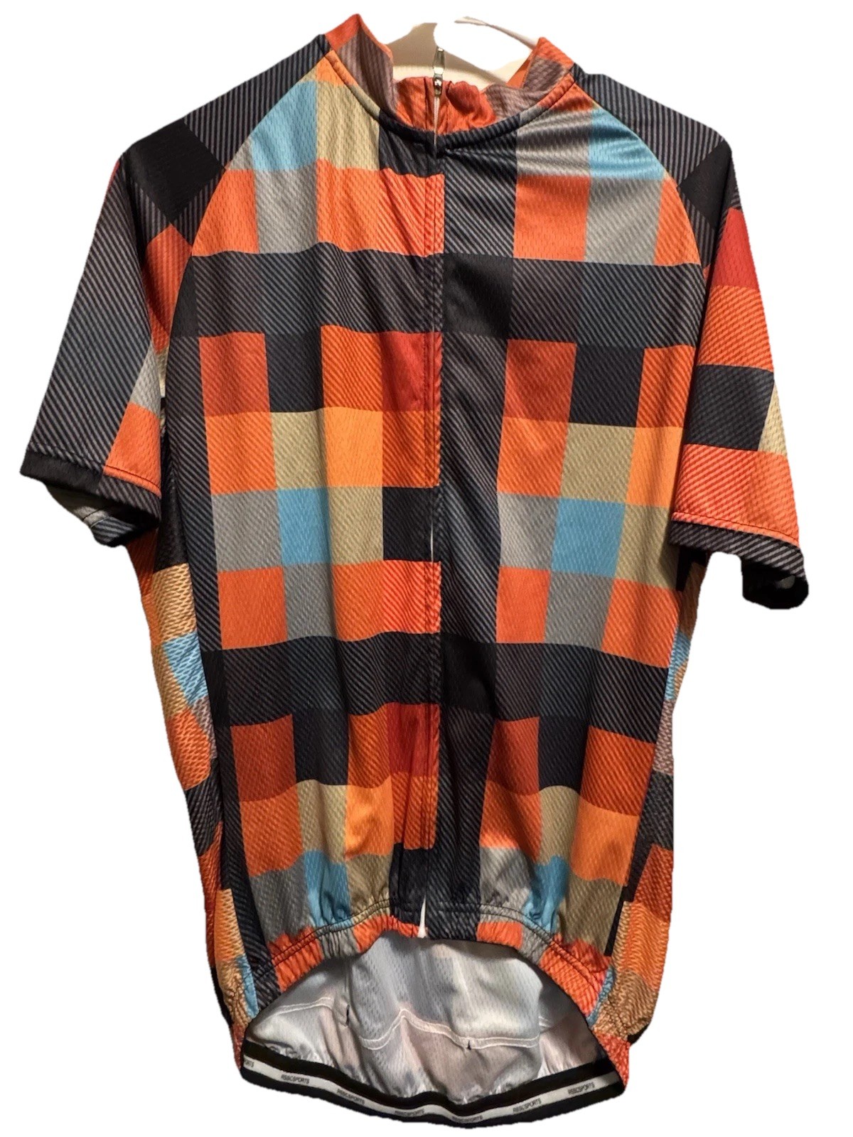 NEW MENS TOP SINGLET CYCLING ROAD BIKING JERSEY EXTRA LARGE LG L 100% POLYESTER