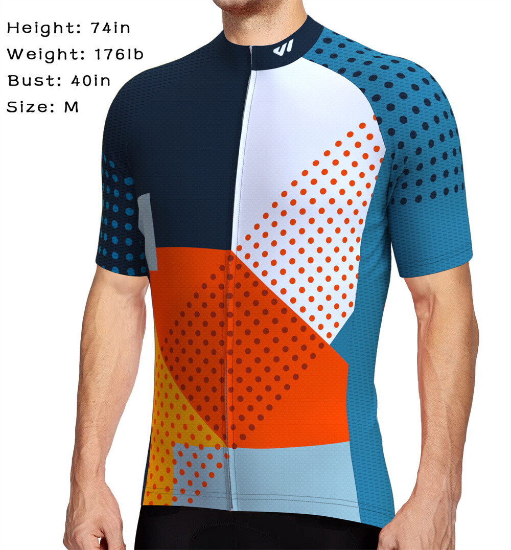 Cycling Jersey Mens Short Sleeve Mountain Bike MTB Team Cycling Jersey Tops Cycling Socks