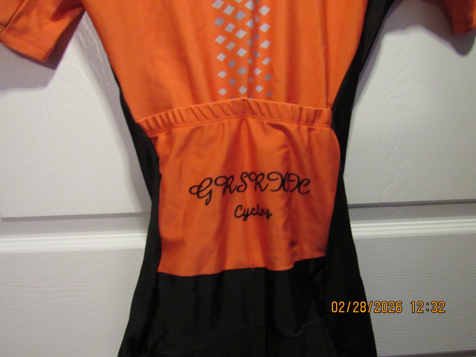 Womens GRSRXX Bicyling Cycling Jersey Large L NWT 100% Polyester Outfit Padded