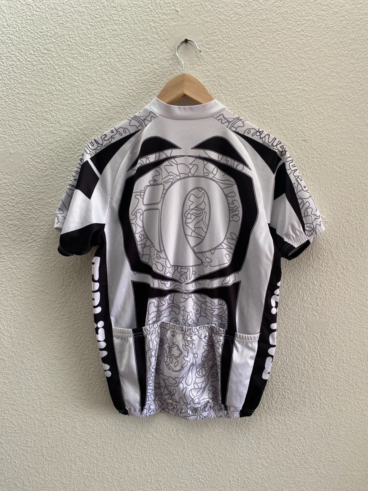Vintage Pearl Izumi Jersey Large Biking Cycling 100% Polyester Full Zip
