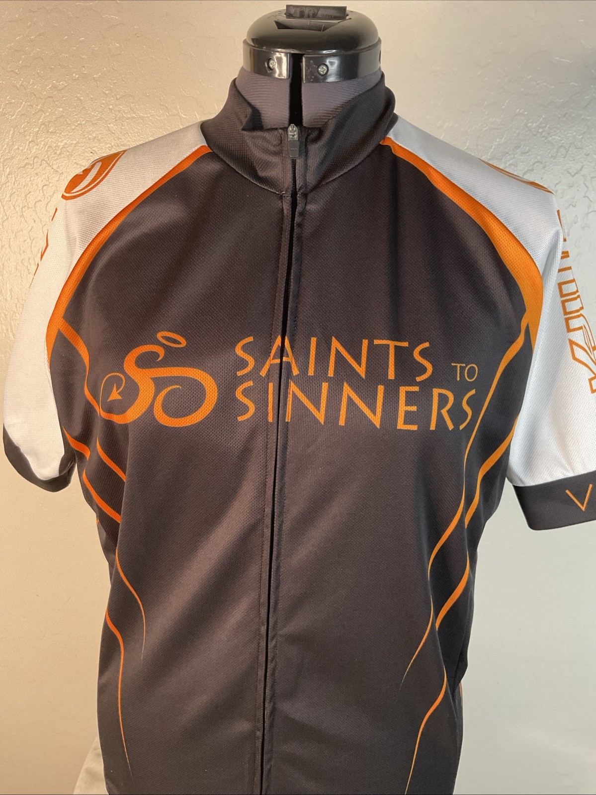 Cycling Bicycle Jersey size Large “Saints to Sinners” Salt Lake to Vegas