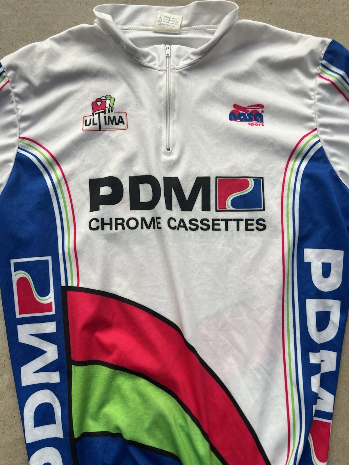 ULTIMA Cycle Bike Bicycle VINTAGE JERSEY Shirt Size XLARGE Poly RUDY PROJECT