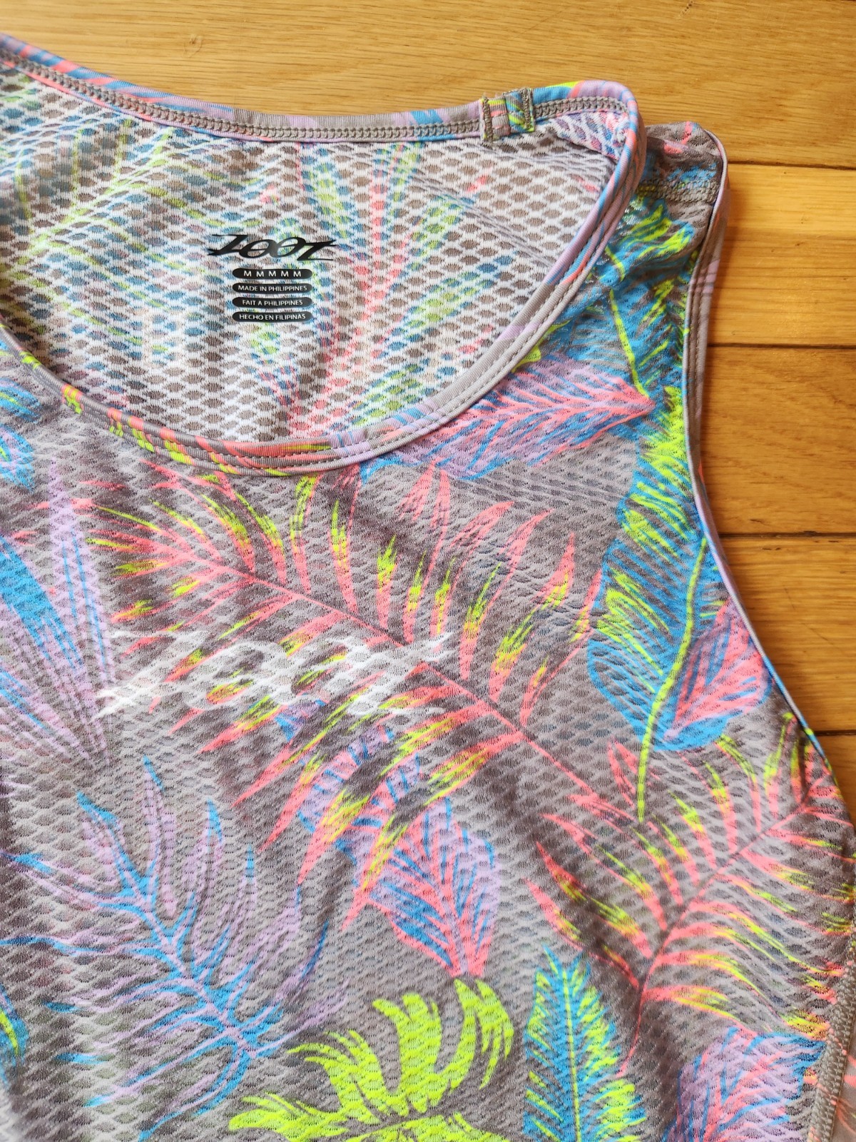 Zoot Women’s Cycle Base Layer – Live Aloha Biking Triathlon Tank Shirt, Medium