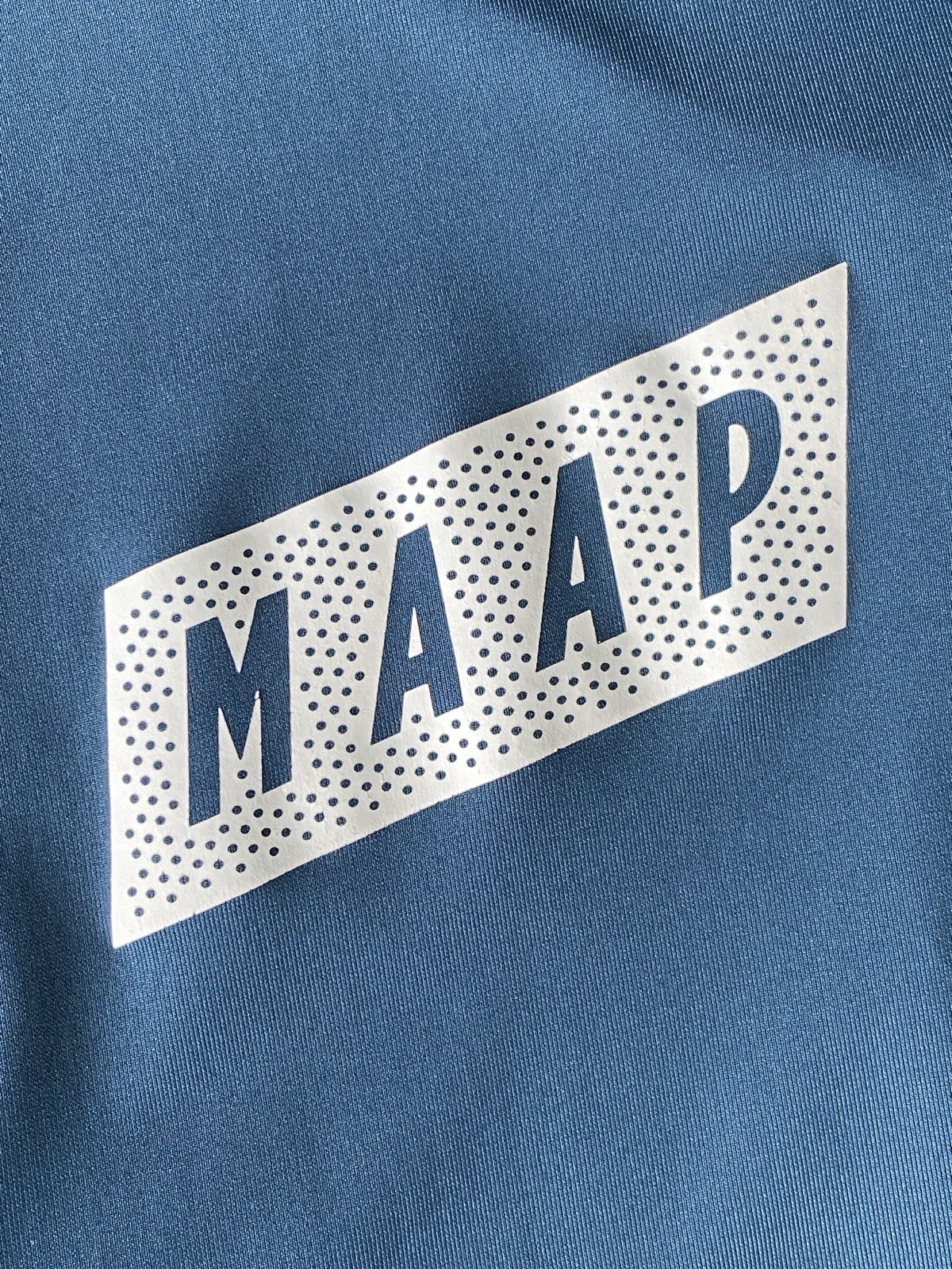 MAAP Encore Pro Base Short-Sleeve Cycling Jersey-Men S-Slate Blue-Made in Italy