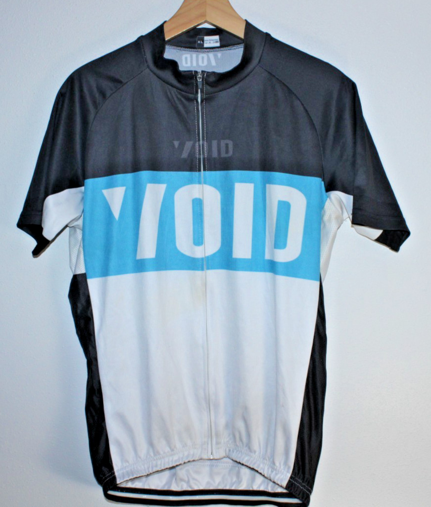 Void Men’s Cycling Jersey X-Large Rear Pockets 44″ Chest 24/27″ T2B Activewear ~