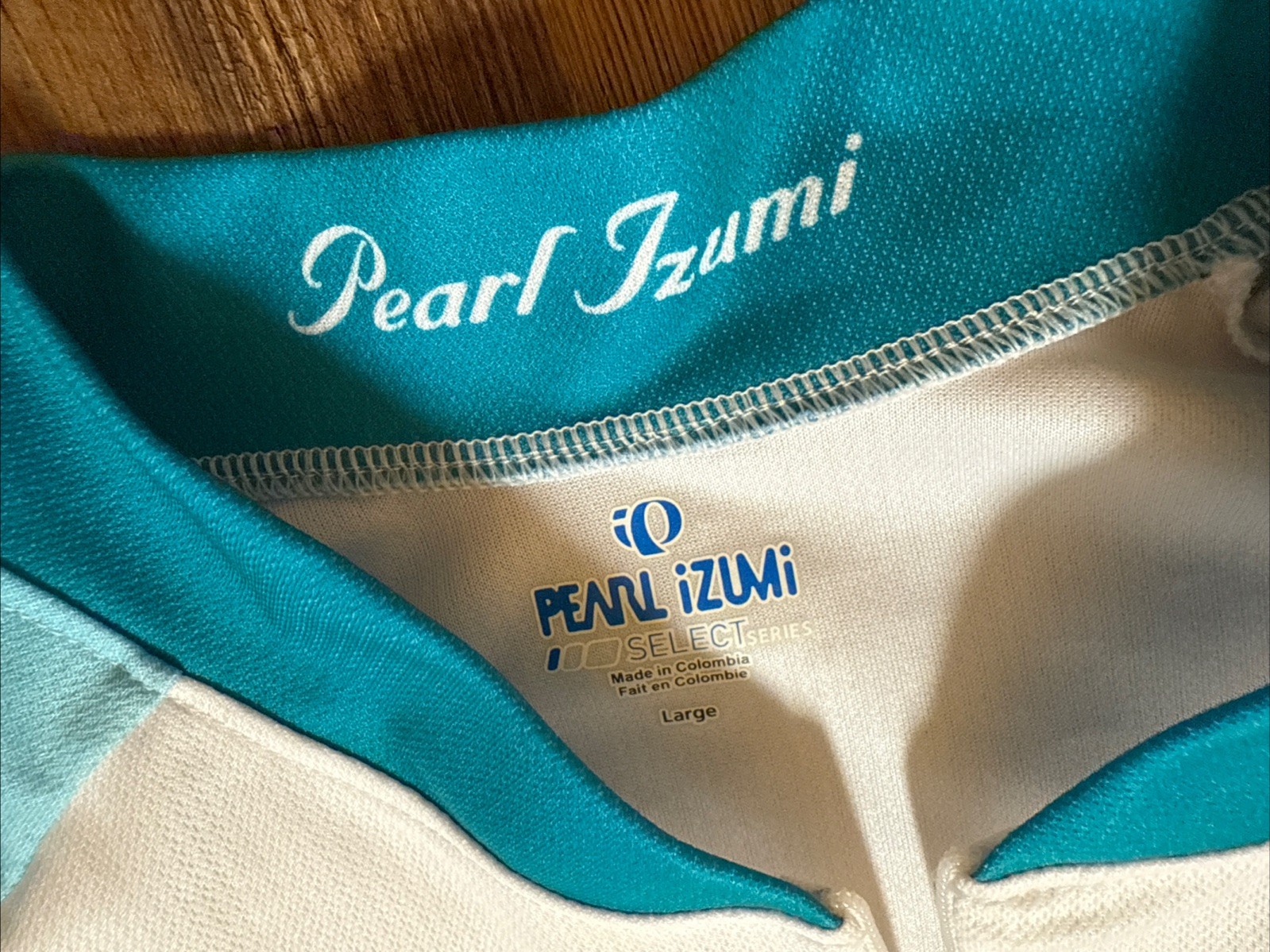 Pearl Izumi Hummingbird 3/4 Zip Short Sleeve Cycling Jersey Size L