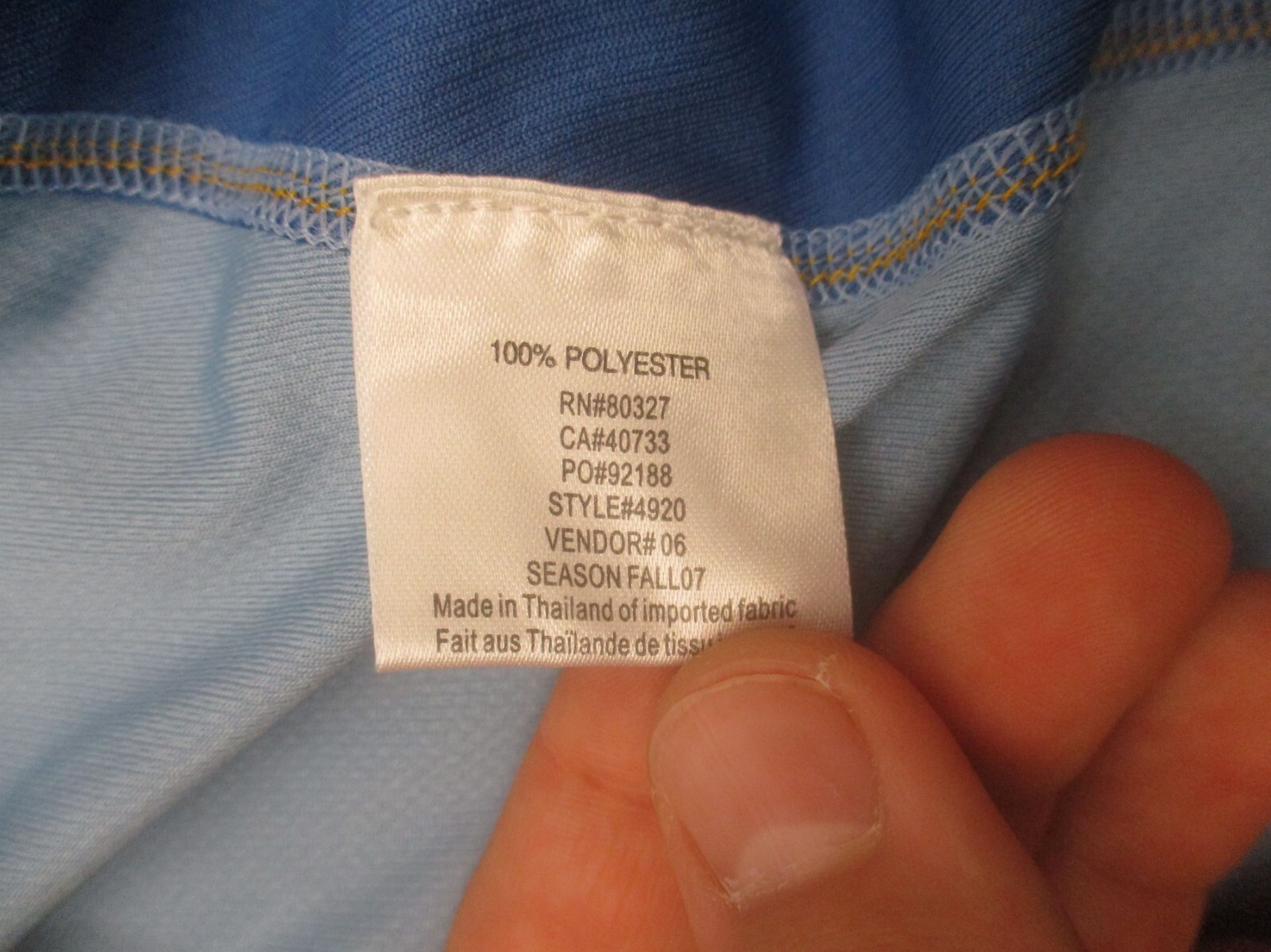 PEARL IZUMI Size S Women Blue 1/2 Zip Stand Collar Athletic Cycling Pullover 066