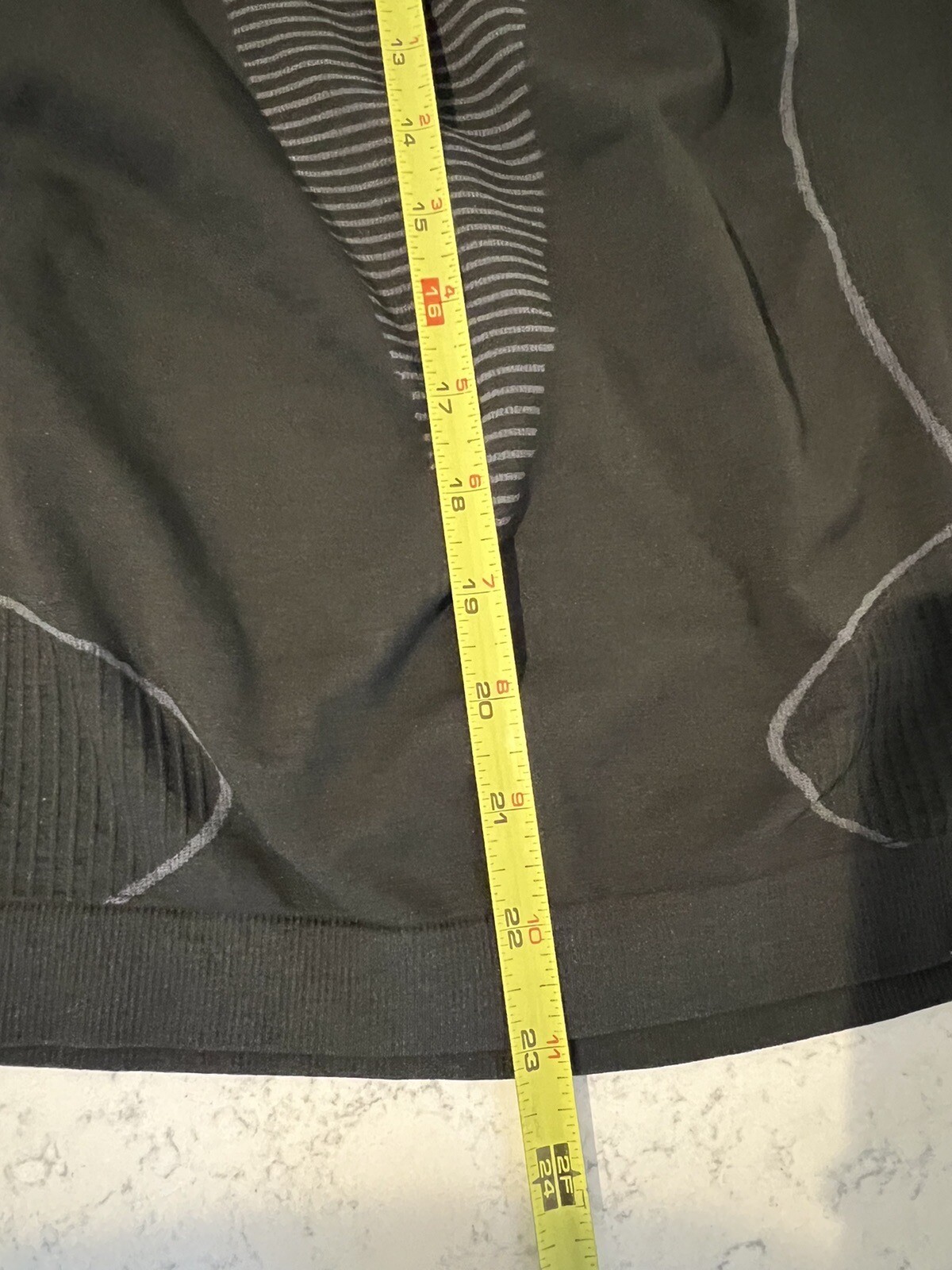 Nooyme Cycling Shirt L Black Biking Compression Jersey Bamboo Blend Unisex